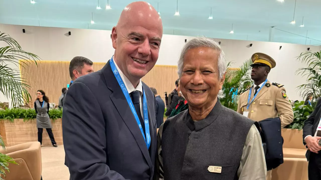 জানুয়ারিতে যুব উৎসবে যোগ দেবেন ফিফা প্রেসিডেন্ট