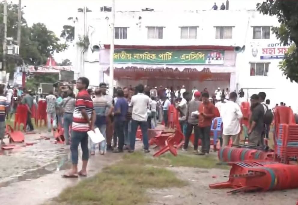 গোপালগঞ্জে এনসিপির কর্মসূচিতে ছাত্রলীগের হামলার অভিযোগ