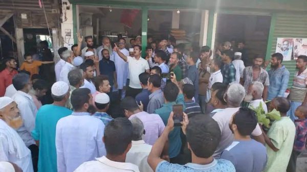 নলছিটিতে বিএনপি নেতা এ্যাড. শাহাদাৎ হোসেনের নির্বাচনী গণসংযোগ