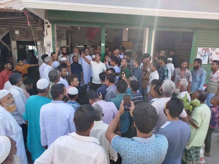 নলছিটিতে বিএনপি নেতা এ্যাড. শাহাদাৎ হোসেনের নির্বাচনী গণসংযোগ