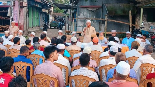 কালিয়াকৈরে ঢালজোড়া ইউনিয়নে জামায়াত মনোনীত এমপি প্রার্থী মো শাহ আলম বকসি'র নির্বাচনী উঠান বৈঠক