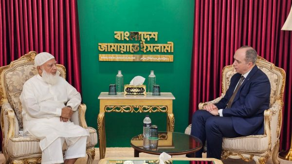 আমীরে জামায়াত ডা. শফিকুর রহমান-এর সঙ্গে কসোভোর রাষ্ট্রদূতের সৌজন্য সাক্ষাৎ