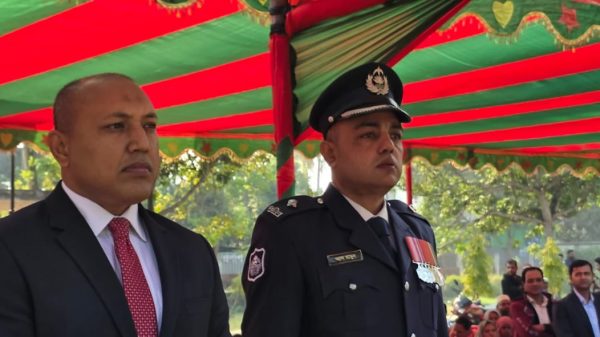 গোপালগঞ্জের মুকসুদপুরে উপজেলা প্রশাসনের আয়োজনে মহান বিজয় দিবস