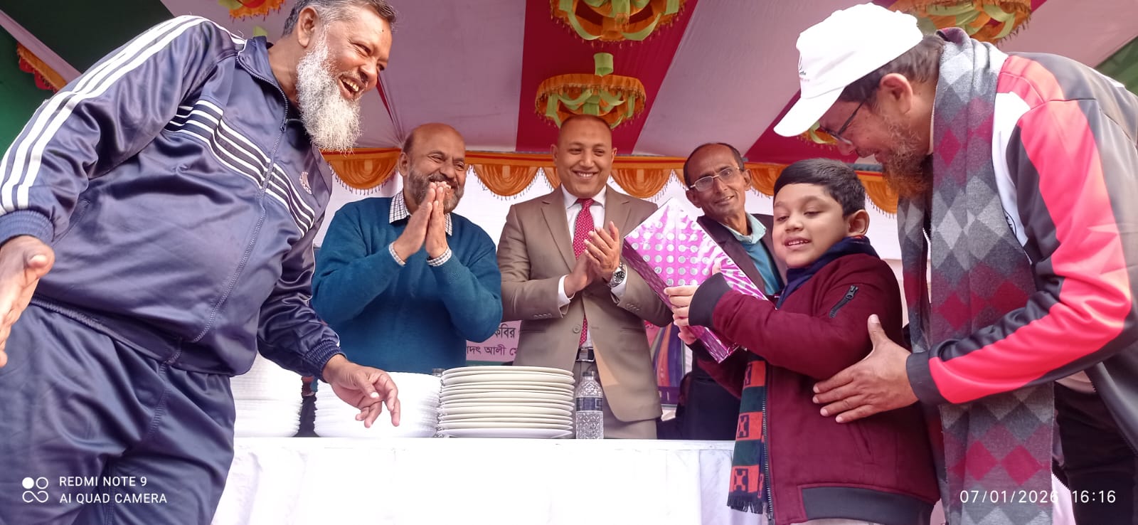 উৎসবমুখর পরিবেশে মুকসুদপুরে শিক্ষার্থীদের অংশগ্রহণে ৫৪তম শীতকালীন ক্রীড়া প্রতিযোগিতা