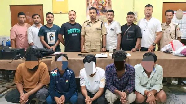 আসামের কাছাড় পুলিশ আইপিএল জুয়ার বিরুদ্ধে ব্যাপক অভিযানে ৫ জন গ্রেফতার 