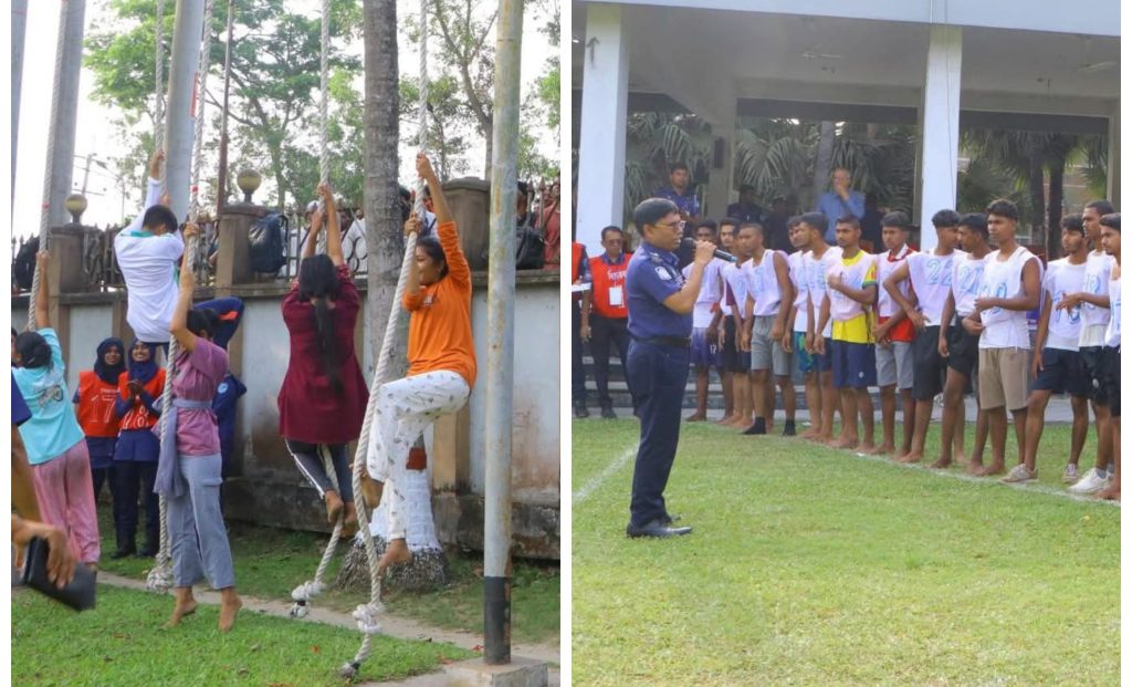 গোপালগঞ্জে পুলিশ কনস্টেবল নিয়োগের তৃতীয় দিনের পরীক্ষা সম্পন্ন