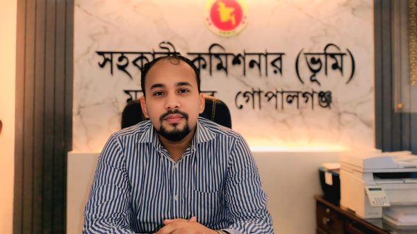 দীর্ঘদিন পর মুকসুদপুরে নতুন সহকারী কমিশনার (ভূমি) যোগদান, জনমনে স্বস্তি