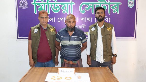 নীলফামারীতে ডিবি পুলিশের অভিযান ইয়াবা-হেরোইনসহ ব্যবসায়ী আটক