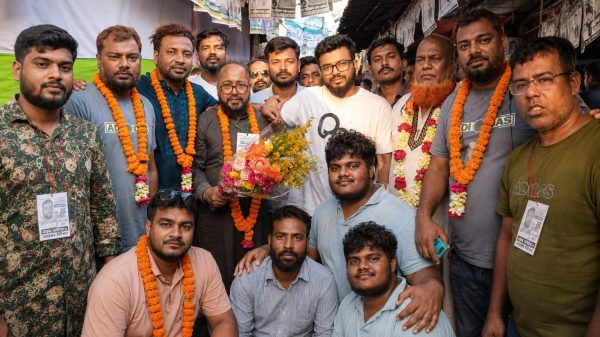 দিনাজপুরে উৎসবমুখর পরিবেশে বাহাদুর বাজার মৎস্য ব্যবসায়ী কল্যাণ সমবায় সমিতির ত্রিবার্ষিক নির্বাচন সম্পন্ন