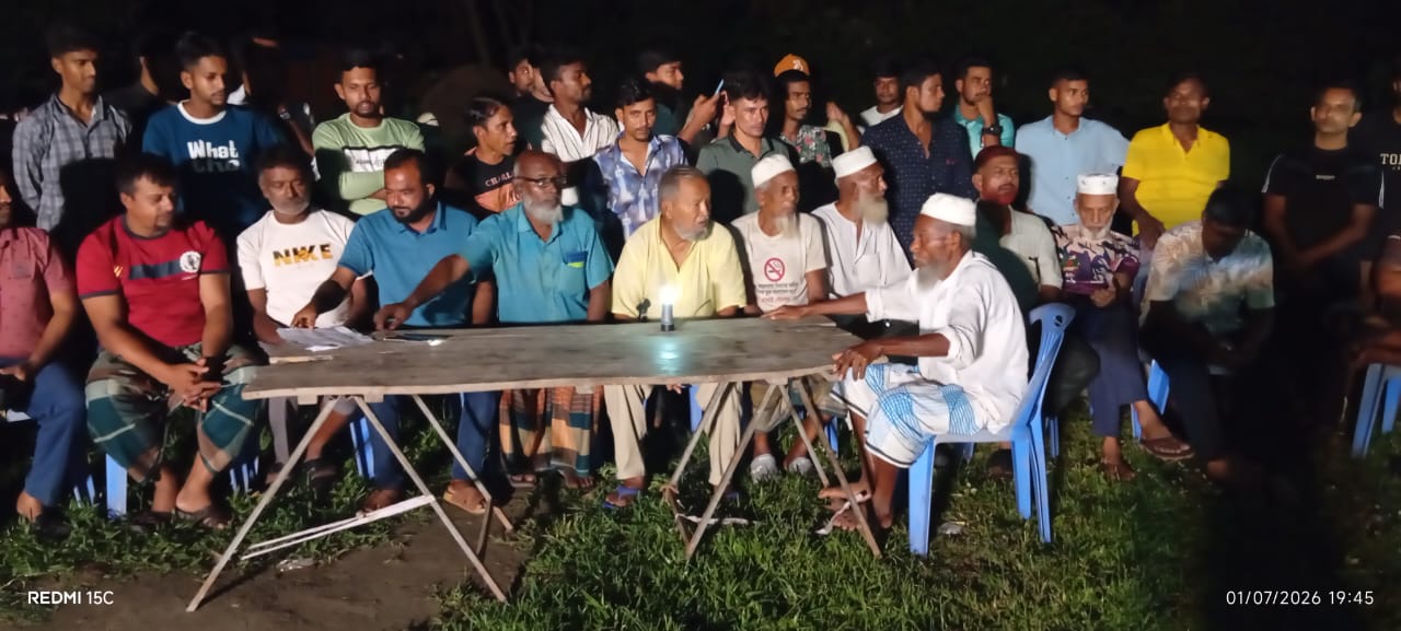 মুকসুদপুরের গোপ্তরগাতী গ্রামে যুব সমাজের উদ্যোগে বিশাল মাদকবিরোধী সভা