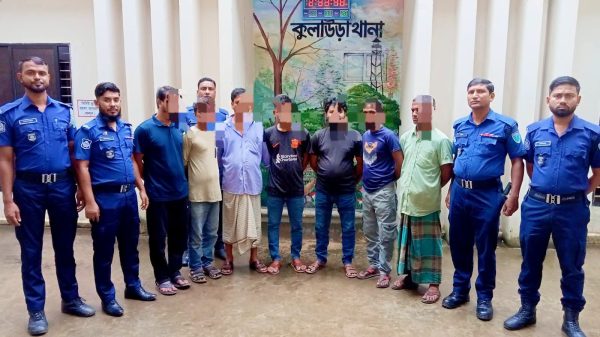 কুলাউড়ায় পৃথক অভিযানে সাজাপ্রাপ্ত আসামীসহ ৭ জন গ্রেফতার