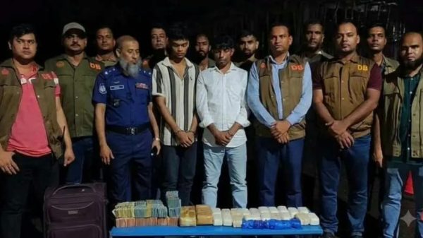 গোপালগঞ্জে ৬৪ হাজার ১২৩ পিস ইয়াবাসহ দুই মাদক ব্যবসায়ী গ্রেপ্তার