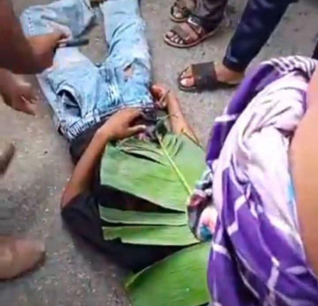 মুকসুদপুরে বাস-মোটরসাইকেল মুখোমুখি সংঘর্ষে নিহত ১, আহত ১