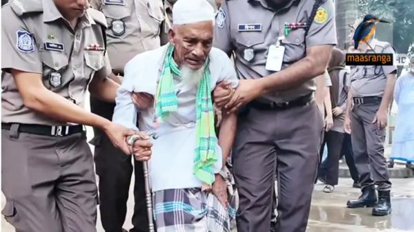 ১০ বছরের সাজাপ্রাপ্ত ১০৪ বছরের বৃদ্ধের আত্মসমর্পণ, জামিন নামঞ্জুর