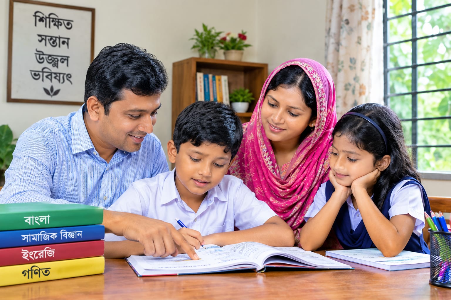 শিশুর নৈতিক শিক্ষার প্রথম পাঠশালা পরিবার।