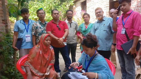 গোবিন্দপুর ইউনিয়নে ফ্যামিলি কার্ডের জরিপ কার্যক্রমের উদ্বোধন