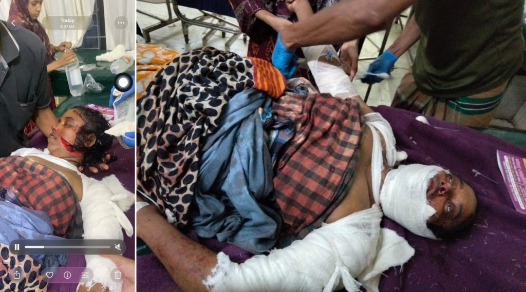 খান্দারপাড়ায় স্ত্রীকে রামদা দিয়ে কুপিয়ে জখমের অভিযোগ, স্বামী আটক